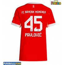 Bayern Munich Aleksandar Pavlovic #45 Heimtrikot Frauen 2025-26 Kurzarm